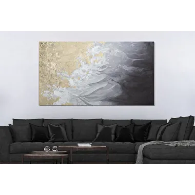 OBRAZ NA PŁÓTNIE ACTION 180X4,8X100 cm